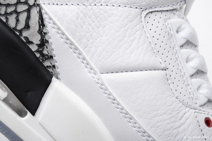 Throw White Line 3 Cement  Free 923096-101 Jordan Retro 0122